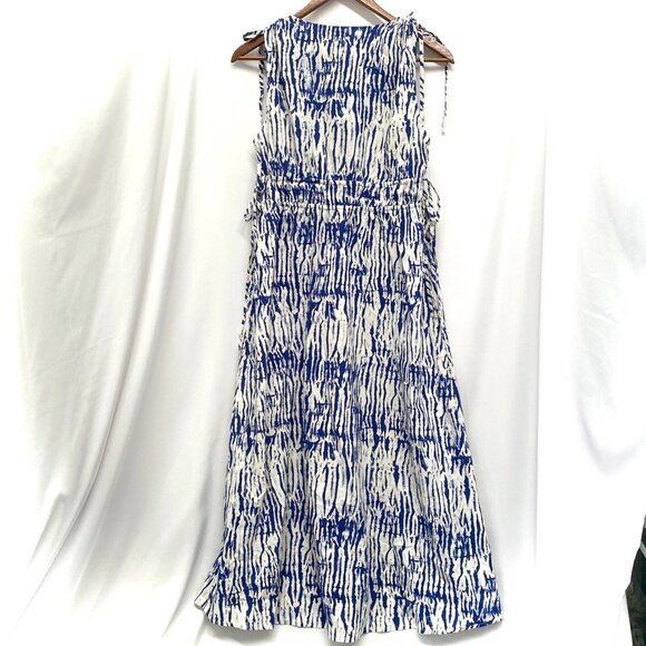 RAILS Womens Midi Tank Sundress Size M Blue White CONSTANTINE Pullover Beach - Picture 2 of 15